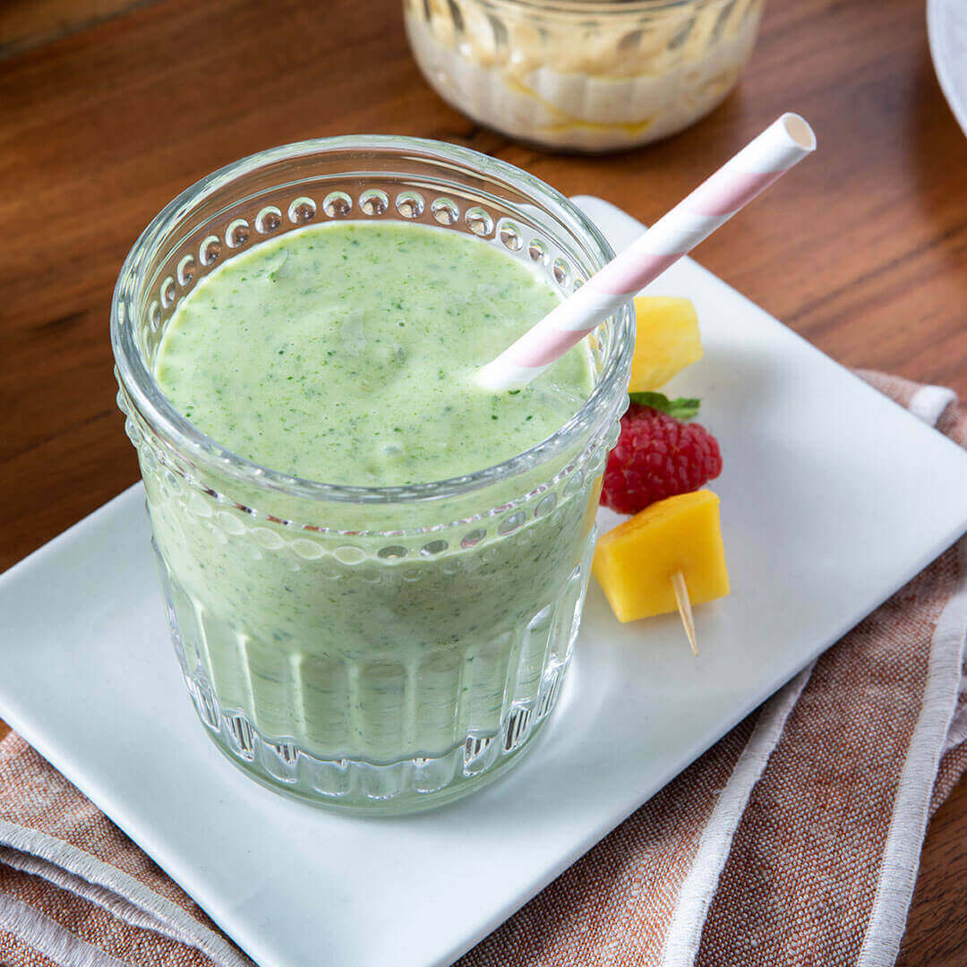 Healthy Green Smoothie Recipe U.S. Dairy