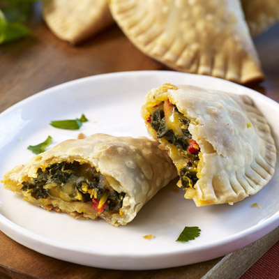 Smoked Cheddar Kale Empanadas | U.S. Dairy