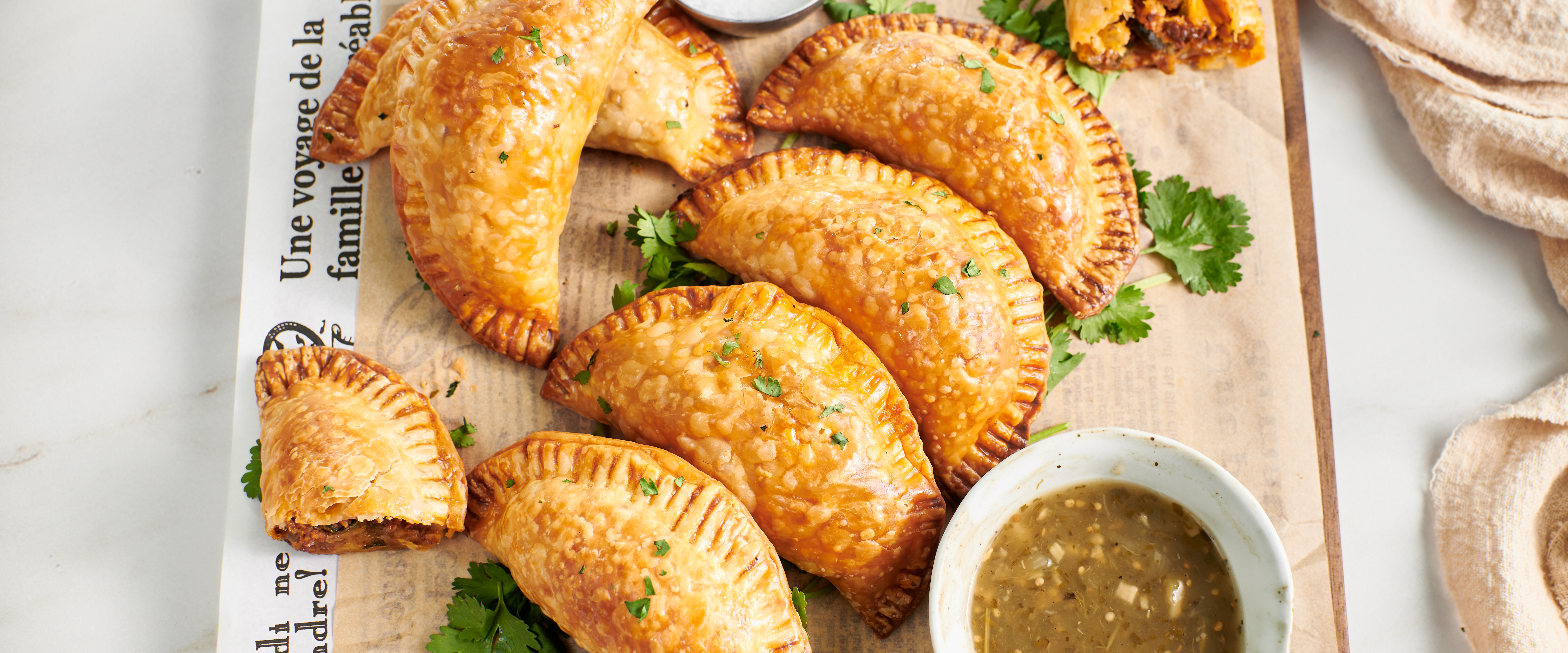 Queso Fundido Con Chorizo Empanadas | U.S. Dairy