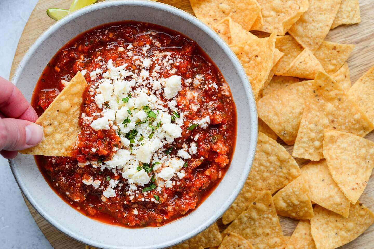 Recipe for Roasted Tomato Salsa | U.S. Dairy