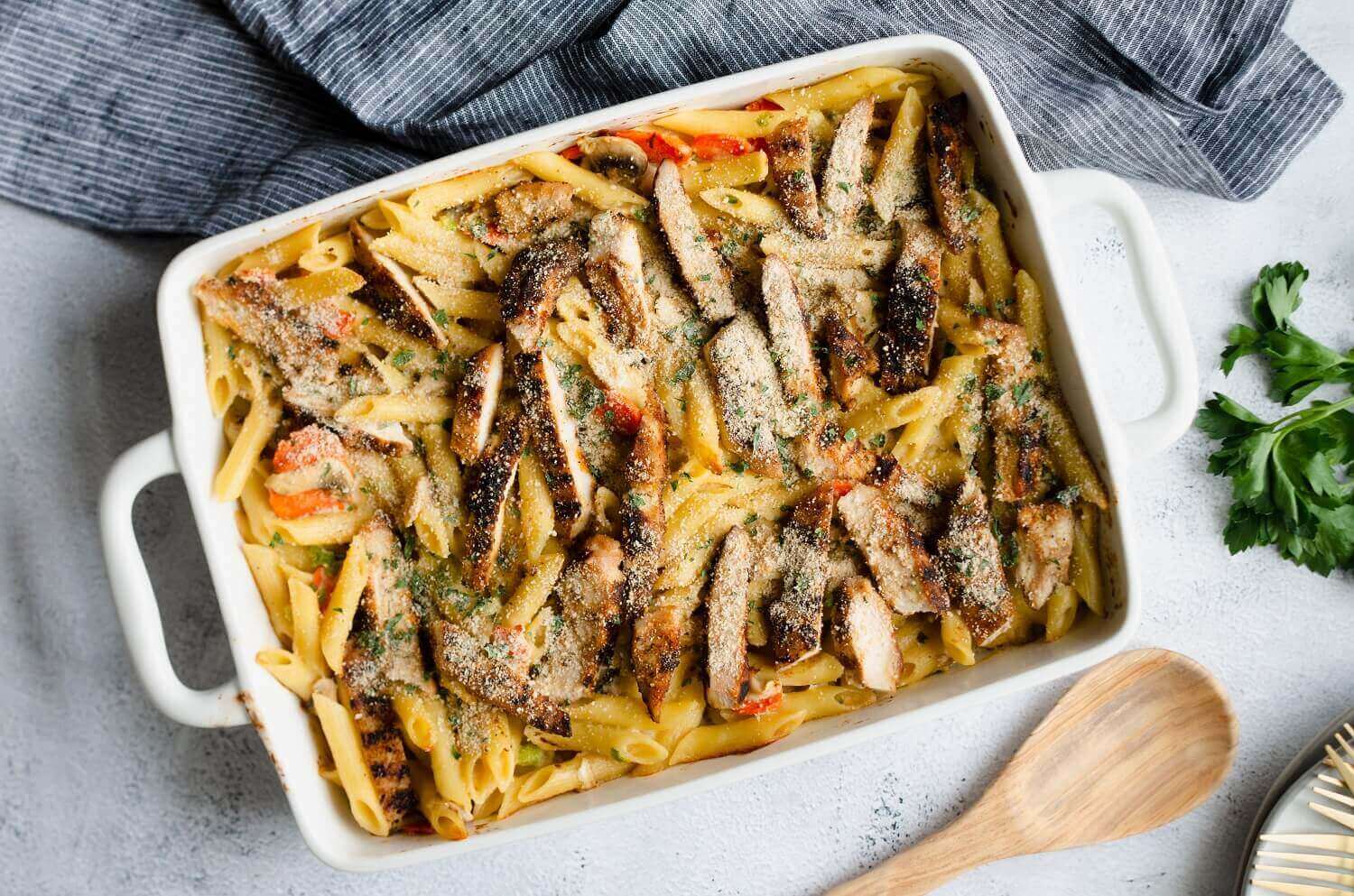 Chicken Cheddar Casserole with Mushrooms | U.S. Dairy