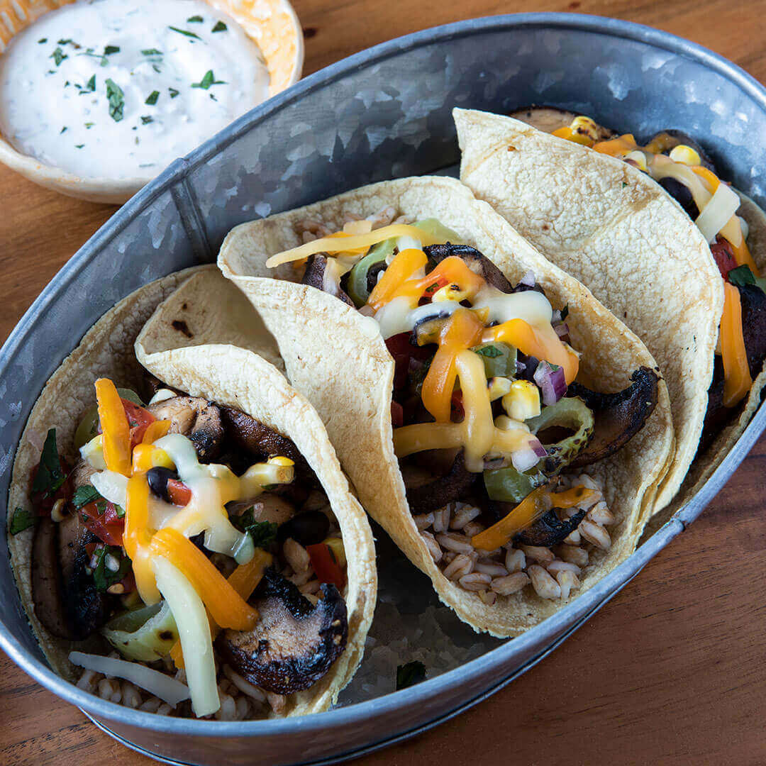Portobello Mushroom Tacos Recipe U.S. Dairy