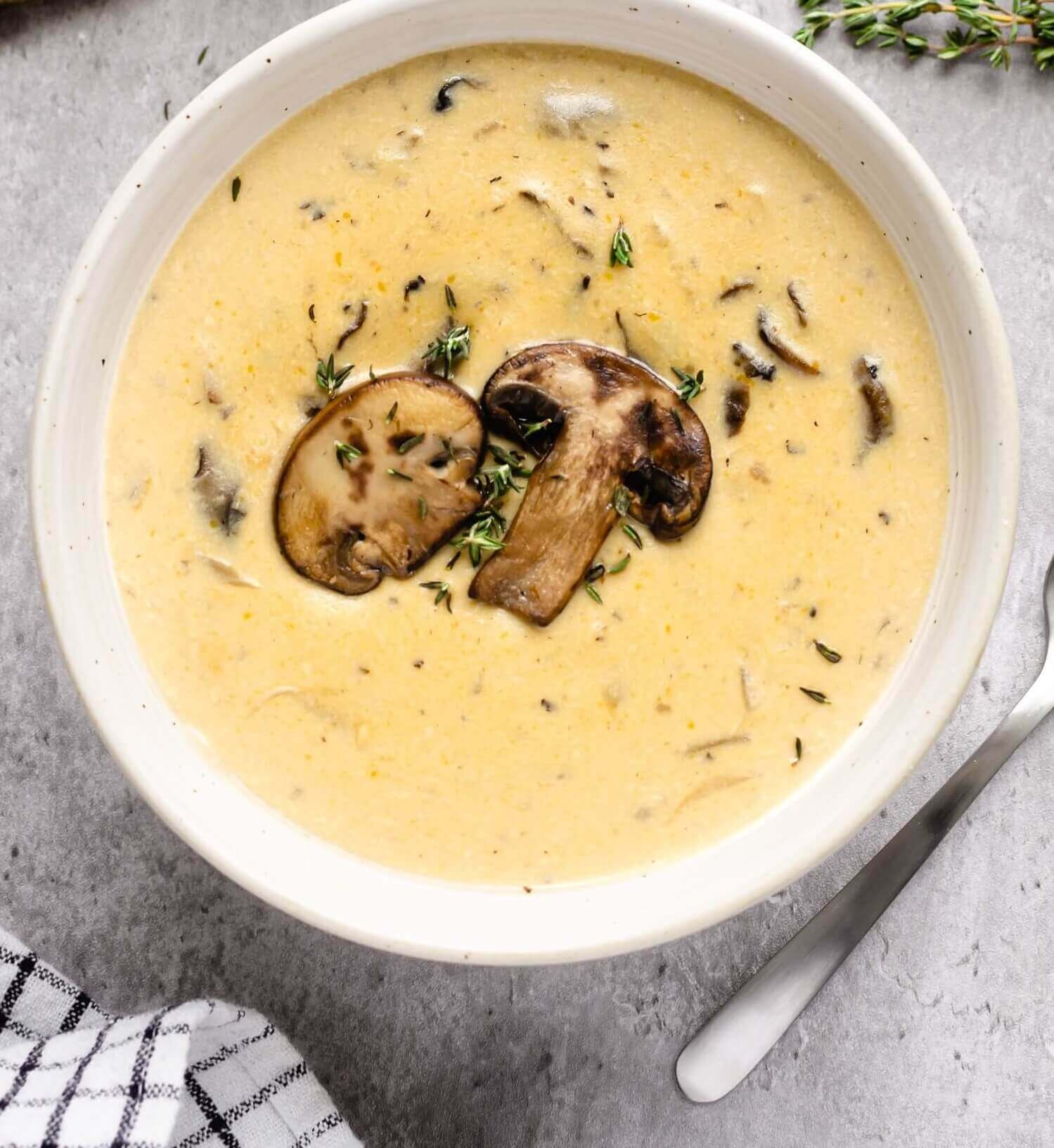 Mushroom Cheddar Soup U.S. Dairy