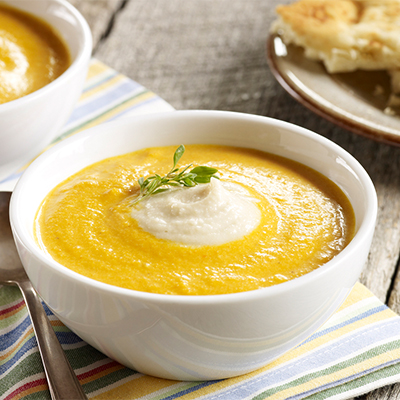 Creamy Carrot Soup | U.S. Dairy