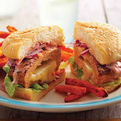 Stuffed Turkey Burgers With Cheese Recipe | U.S. Dairy