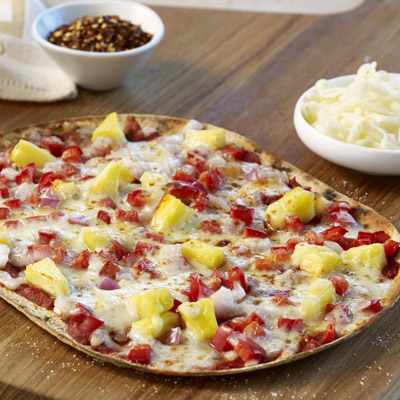 Pineapple Mozzarella Flatbread | U.S. Dairy