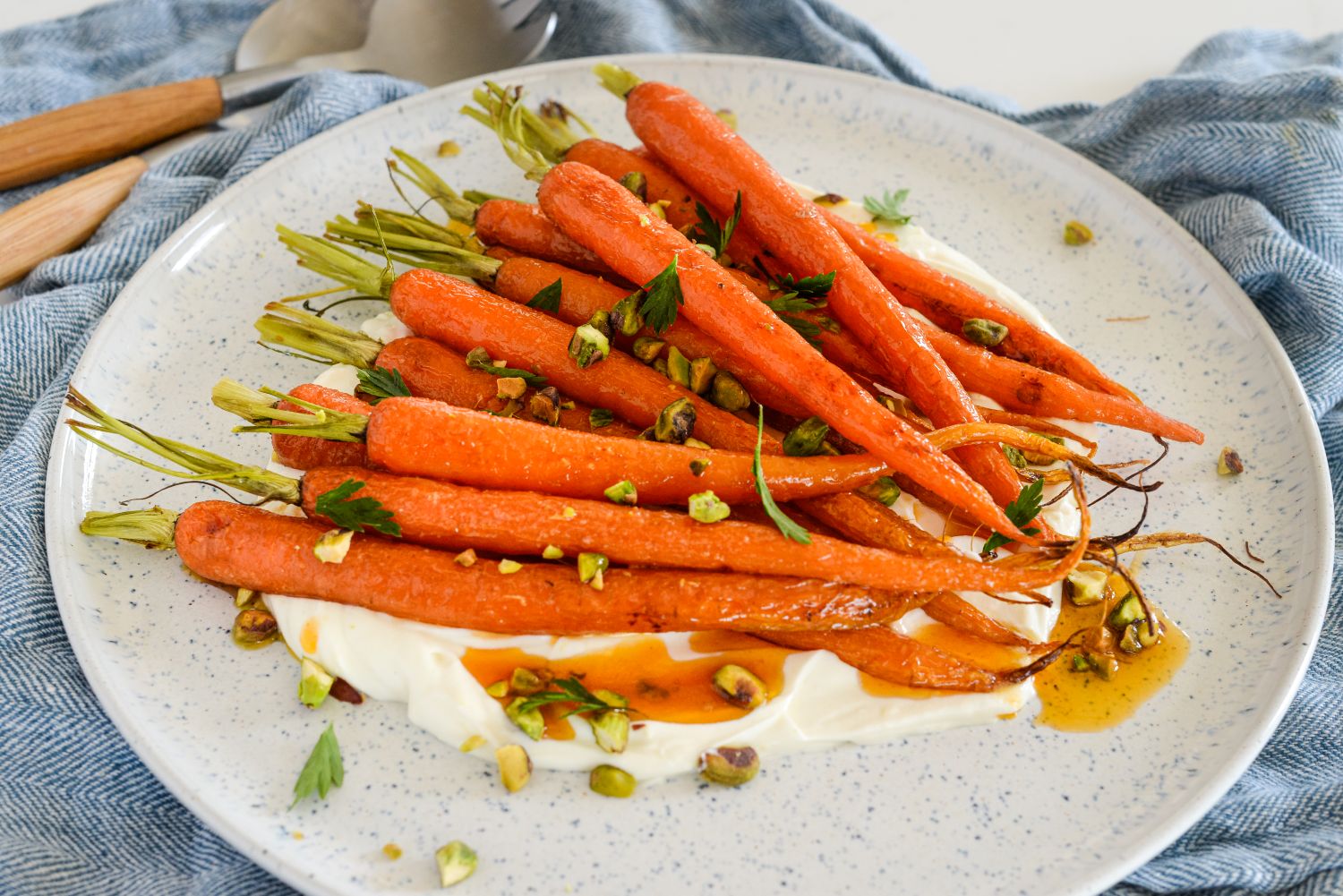 Roasted Carrots with Whipped Ricotta and Hot Honey | U.S. Dairy