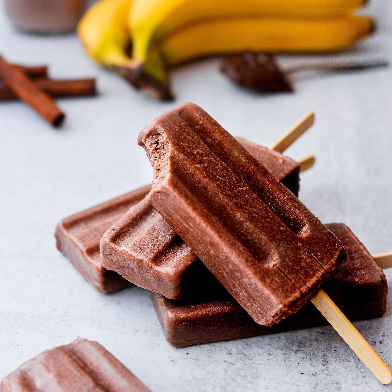 Chocolate Milk, Peanut Butter, Banana Fudgesicles U.S. Dairy