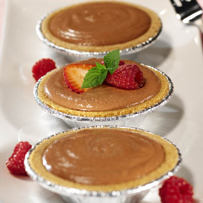 Cocoa-Berry Yogurt Tarts | U.S. Dairy