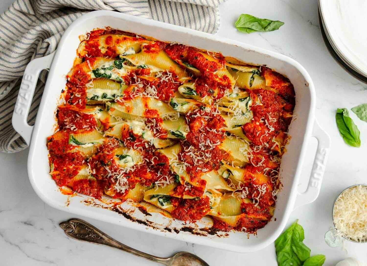 Spinach-Stuffed Shells | U.S. Dairy