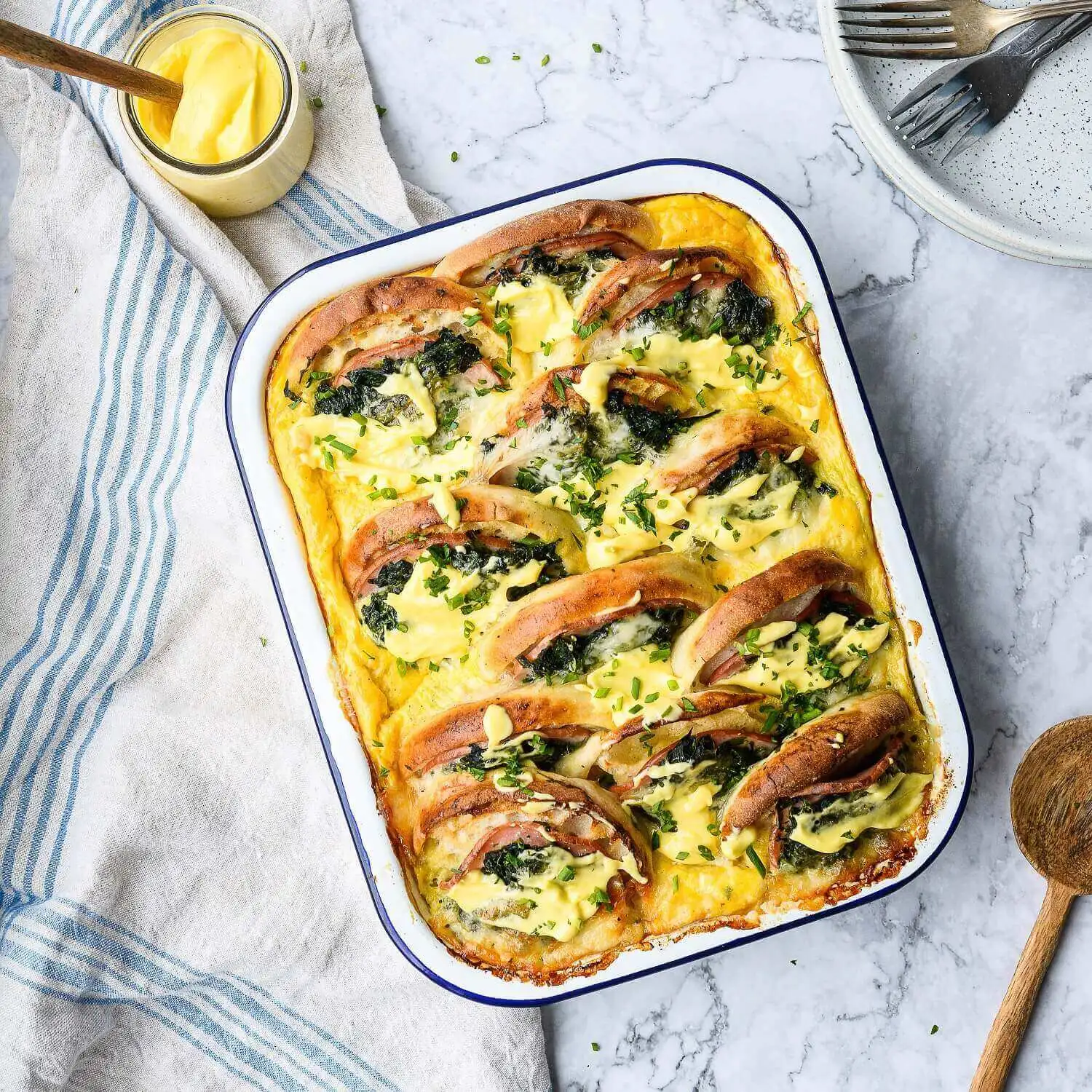 Eggs Florentine Casserole Recipe U.S. Dairy